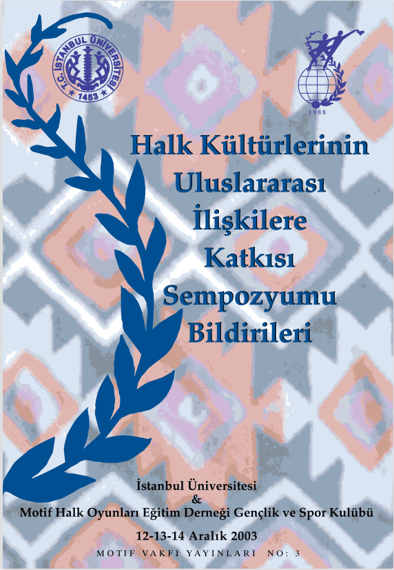 Contribution of Folk Cultures to international relations Symposium Proceedings